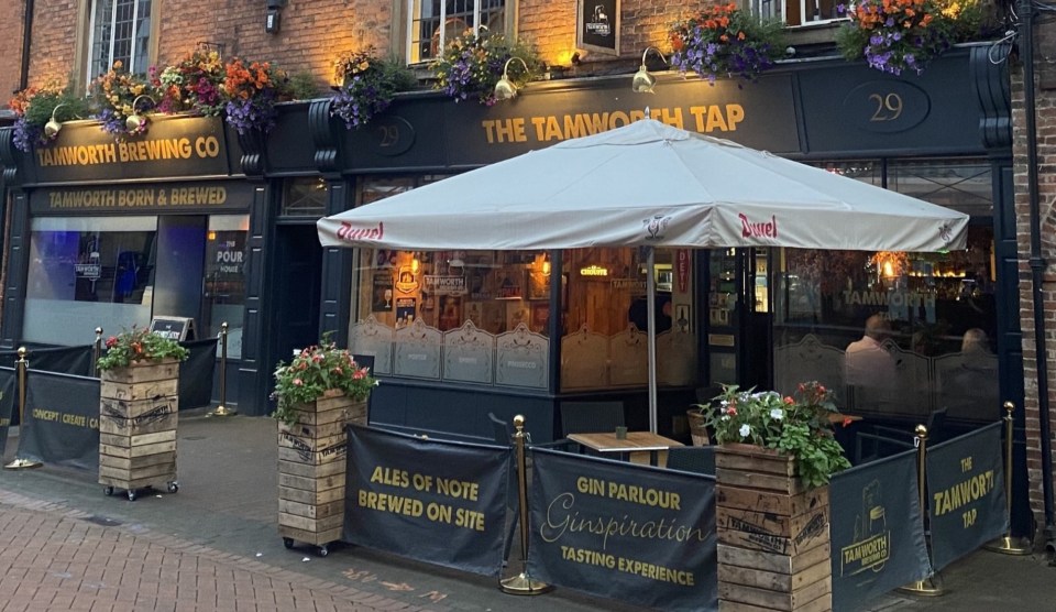 The Tamworth Tap has been rated Pub of the Year