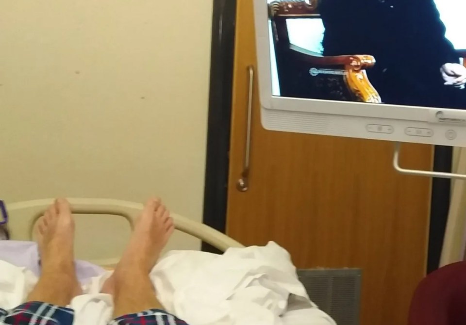 He has opened up about his hospital dash after eating a duck pancake