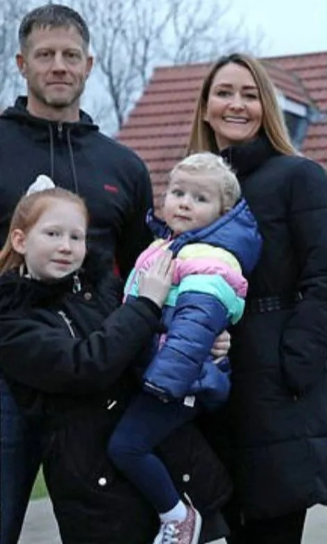 Property developers Steven Green and Gemma Sharples live in a five-bedroom home with their daughter and granddaughter