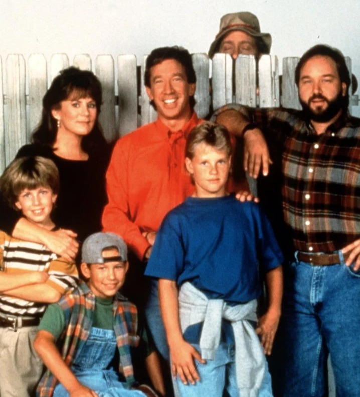 Pamela has claimed Allen, in orange on the set of Home Improvement, exposed himself to her when she was 23-years-old