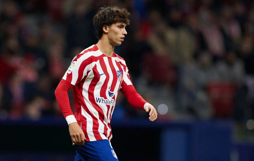 Joao Felix has made 130 appearances for Atletico Madrid since signing for the side in 2019