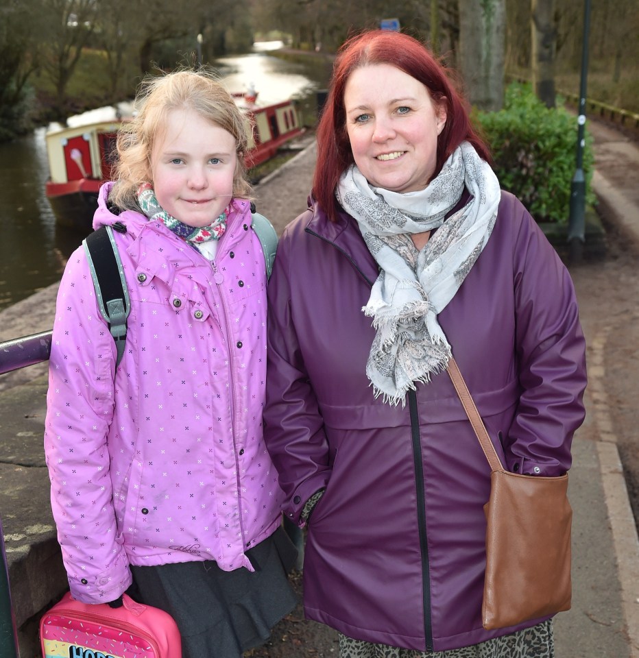 Gemma Baxter, pictured with her daughter, isn't surprised by Saltaire's high rating