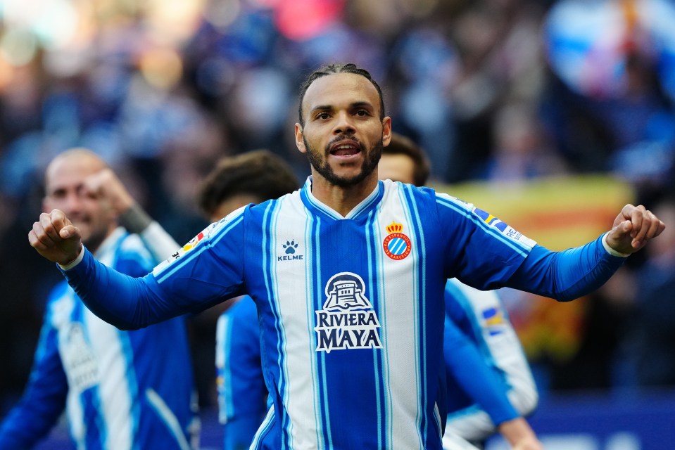 Martin Braithwaite now plays for Espanyol, after flopping at Barcelona