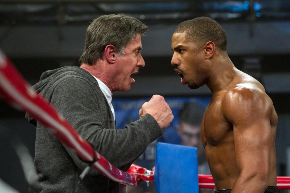 Jordan starred in the Rocky spin-off Creed alongside Sylvester Stallone