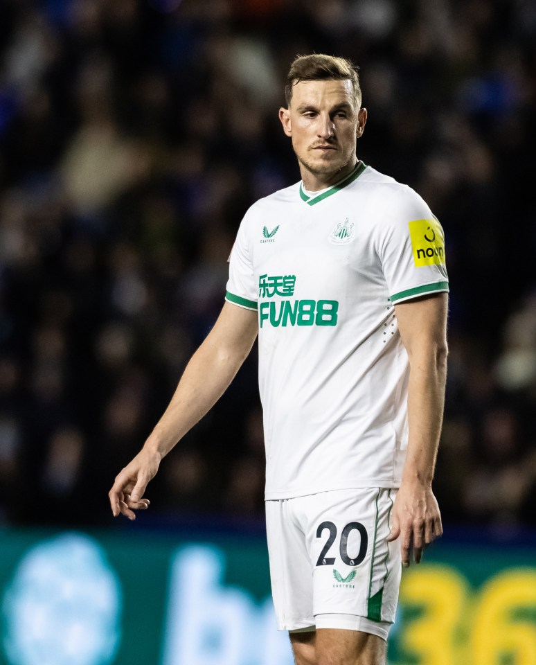 Chris Wood is yet to complete a full 90 minutes for Newcastle in the league this season