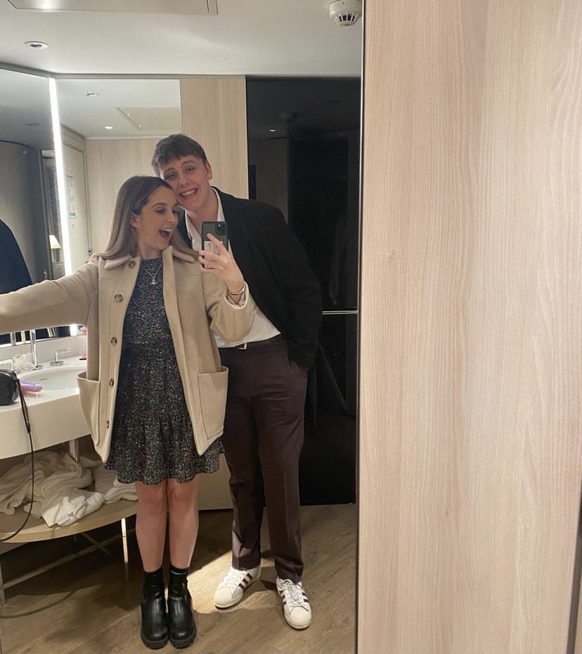 The pair went Instagram official in December