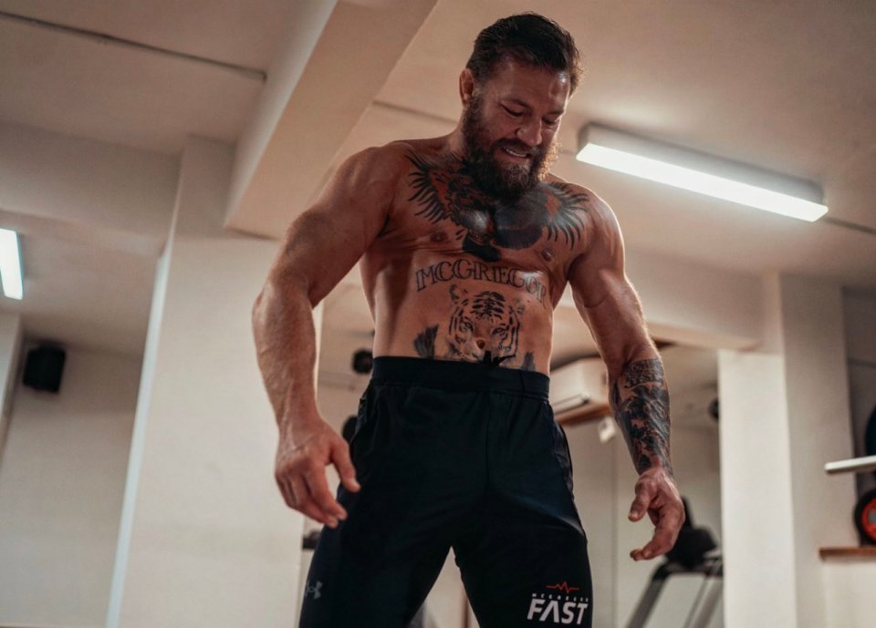 The Irishman is seemingly fighting fit and ready to return to the cage