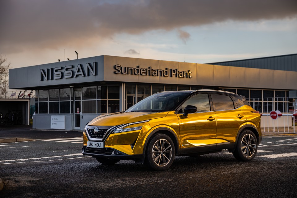 British-built Nissan Qashqai is an official best-seller