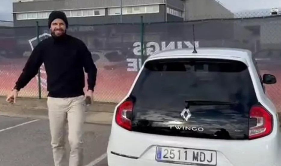 Pique's Twingo which he used to troll ex Shakira