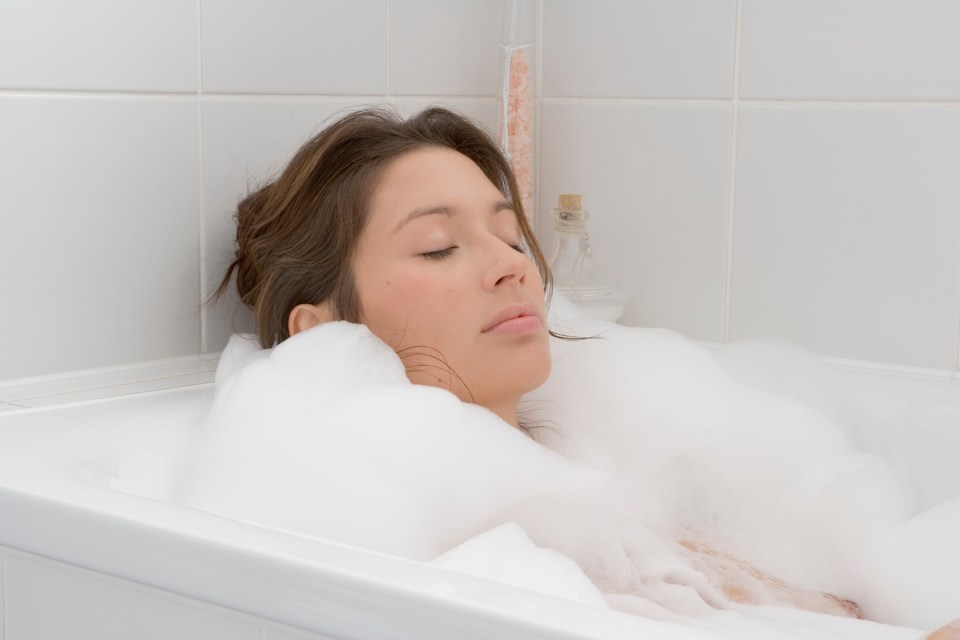 Having a shower or bath can help trick your body into falling asleep