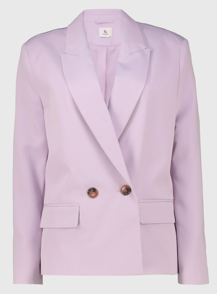 Lilac blazer, £25