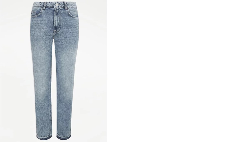 Straight-leg jeans, £18