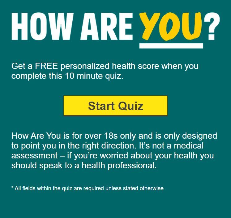 The NHS How Are You? Health Quiz gives you a score out of 10