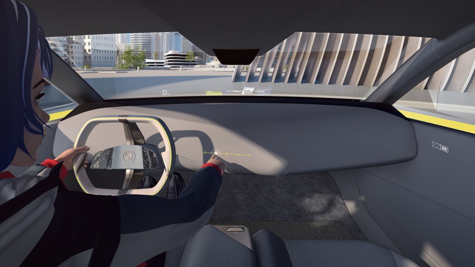 Its minimalist interior hints at what's to come in future BMW models