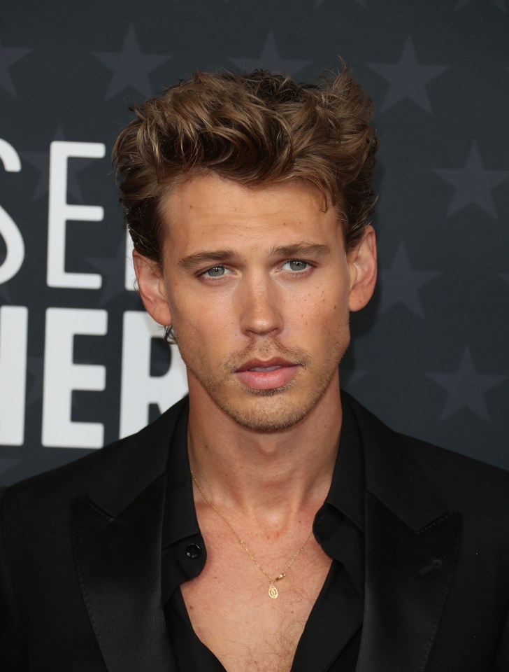 Austin Butler - who played Elvis in the recent biopic - showed up with girlfriend Kaia Gerber