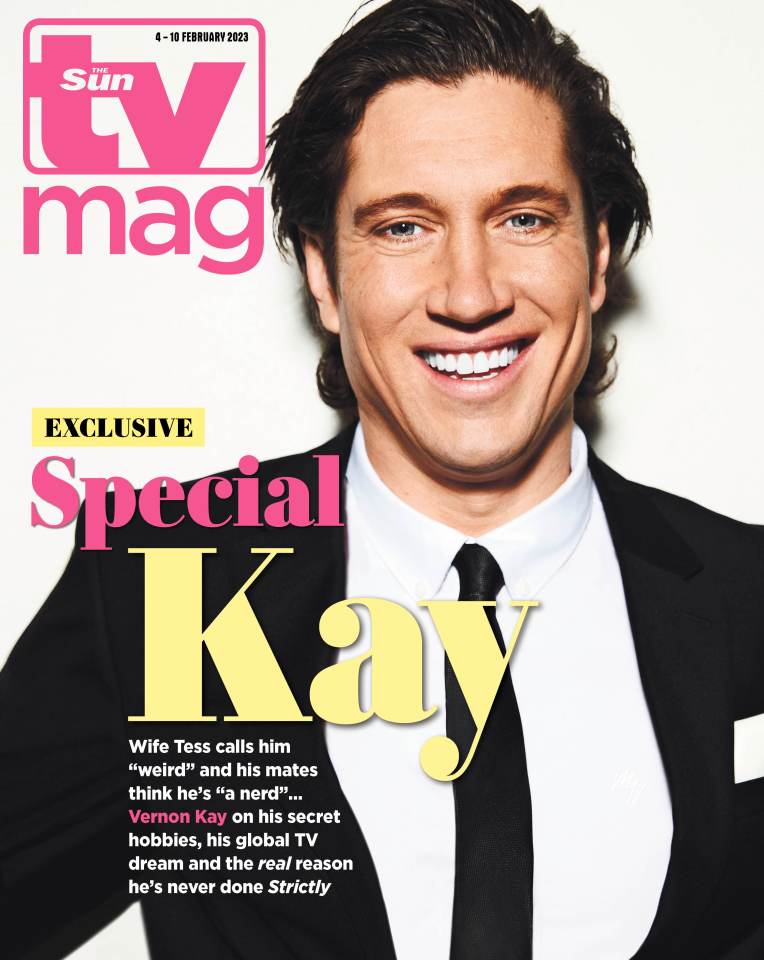 Read the full chat with Vernon Kay in TV mag for free every Saturday only in The Sun