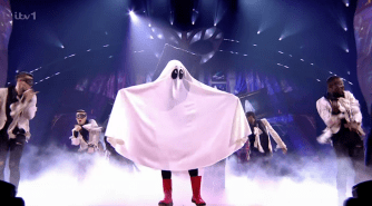 Ghost had arguably the most simple outfit in Masked Singer history