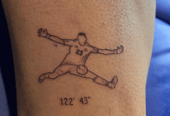 The tattoo of the save also includes the time in which it occurred