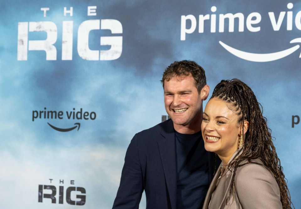 Mark recently supported Rochenda at the premier of Amazon Prime's The Rig