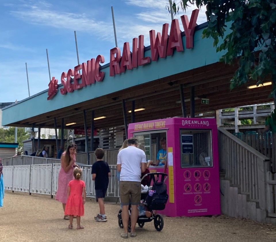 The Scenic Railway is the oldest coaster in the UK