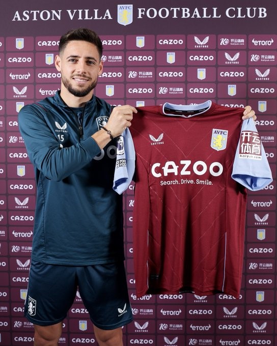 Alex Moreno is the first signing of the Unai Emery era at Aston Villa