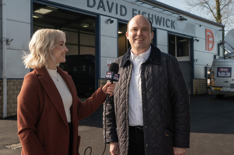 This Dave versus Goliath battle is being documented on Netflix, with Bond actor Rory Kinnear - pictured here Rory as Dave in film