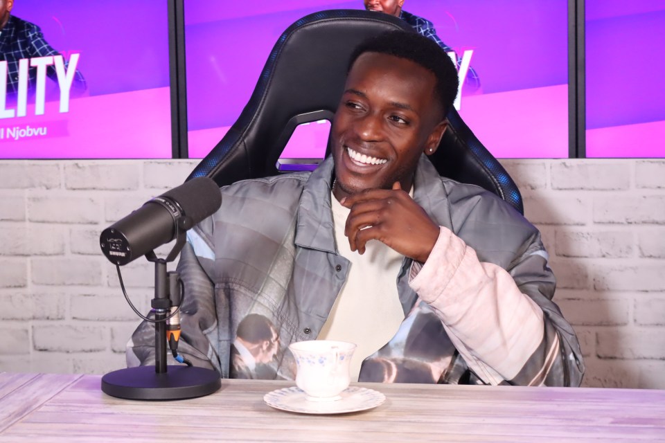 David Salako opened up about chats that weren't being shown on the show