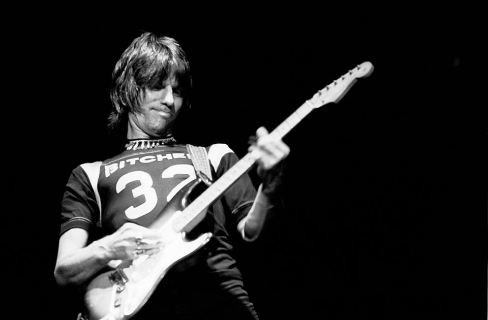 Jeff Beck was a legendary guitar player