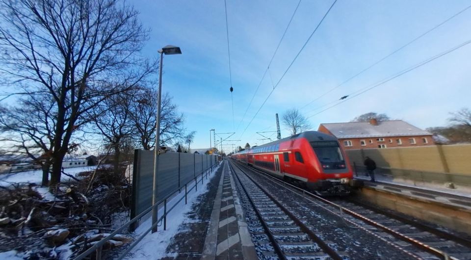 The attack happened in the town of Brokstedt, near Hamburg