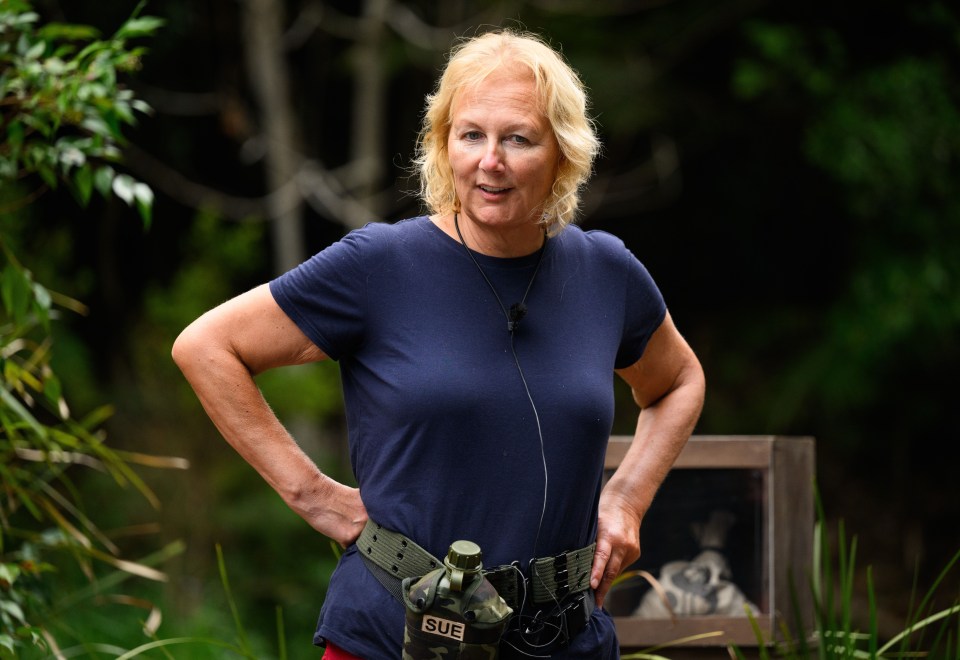 Sue believed she was still being filmed after leaving I’m A Celeb