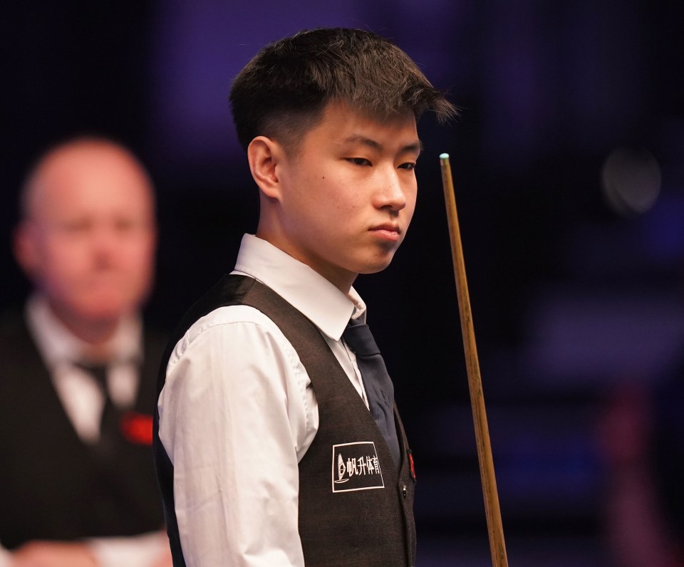 Xintong has been suspended from snooker events