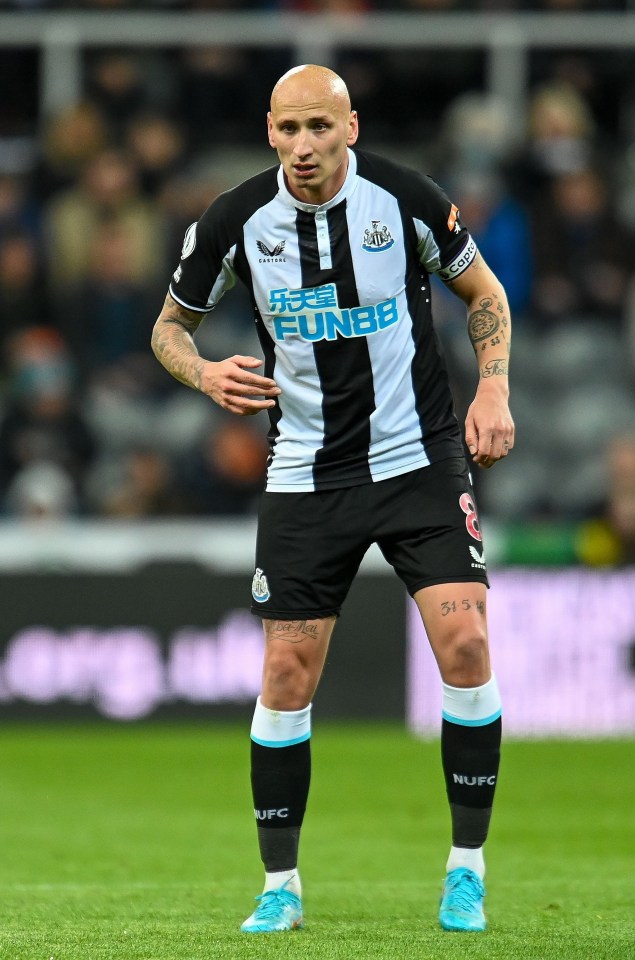 Jonjo Shelvey's Newcastle future is well and truly up in the air