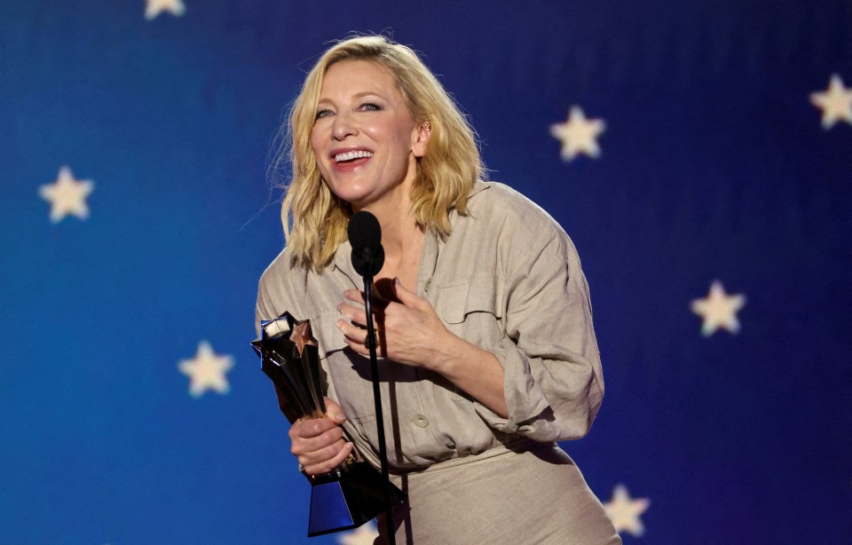 Cate Blanchett said Andrea gave an 'extraordinary performance’