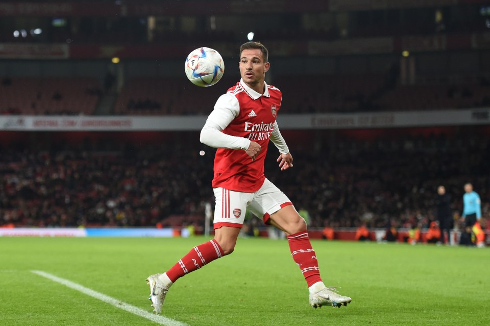 Arsenal want to sell Cedric Soares but Fulham are put off by his wages