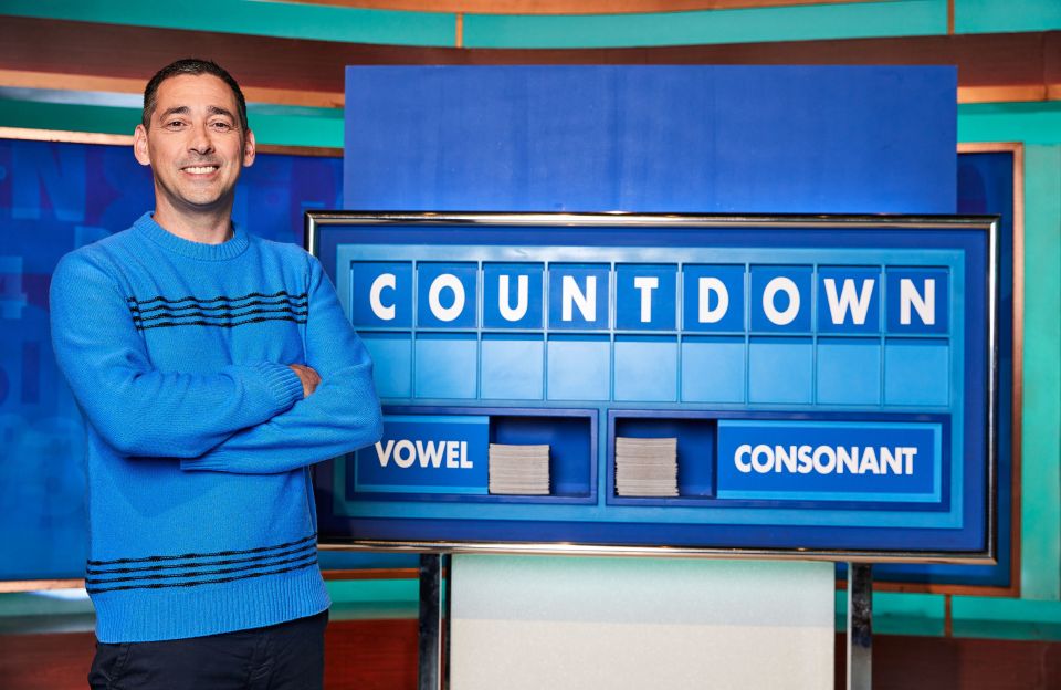 Colin was announced as the brand new host of Countdown in January