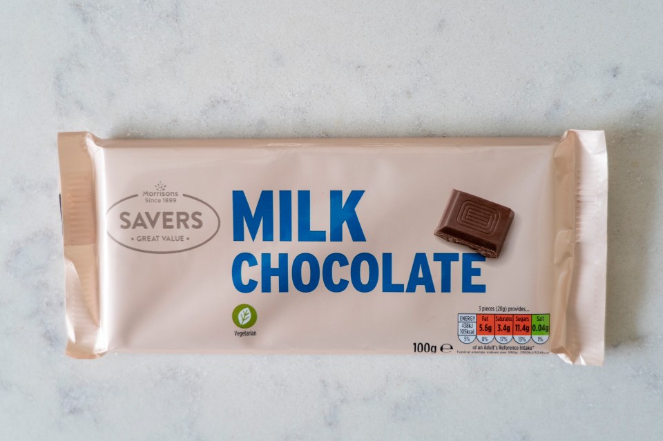 The Morrisons saver bar isn't Cadbury's, but at 36p you can’t go wrong