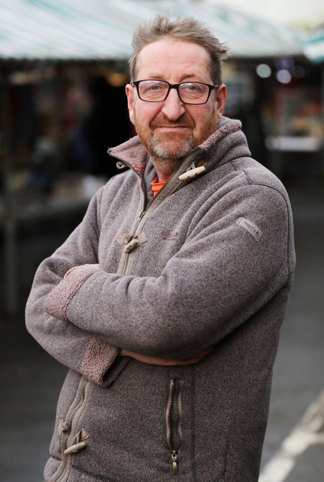 David Gill, 55, doesn’t think the police deal with any of the problems in Hebden Bridge