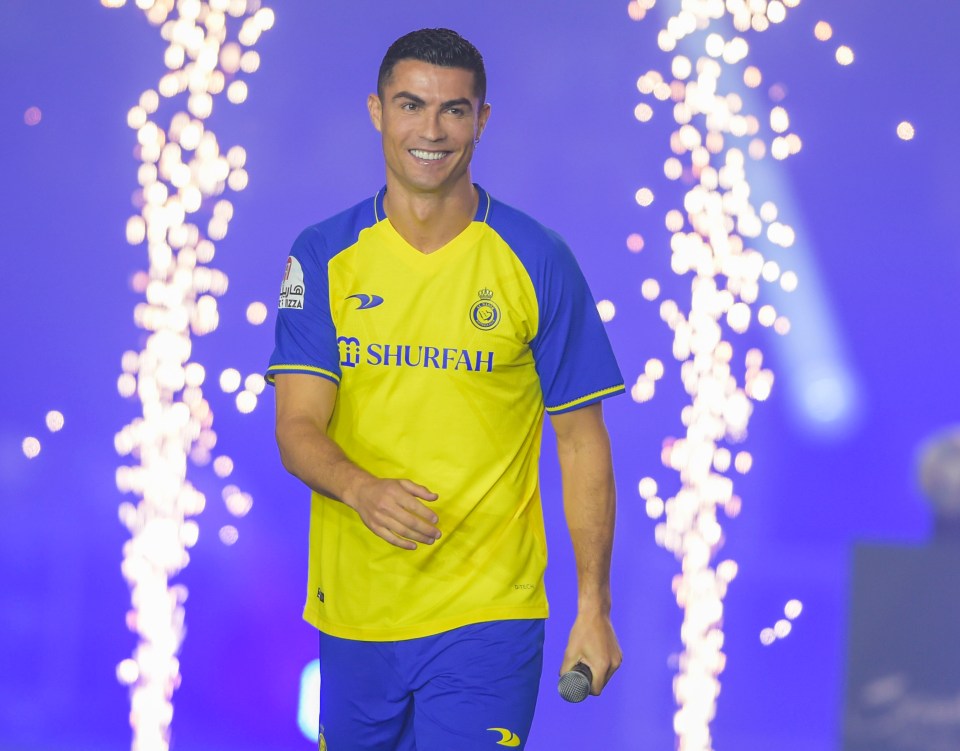 Ronaldo was unveiled as an Al-Nassr player on Tuesday