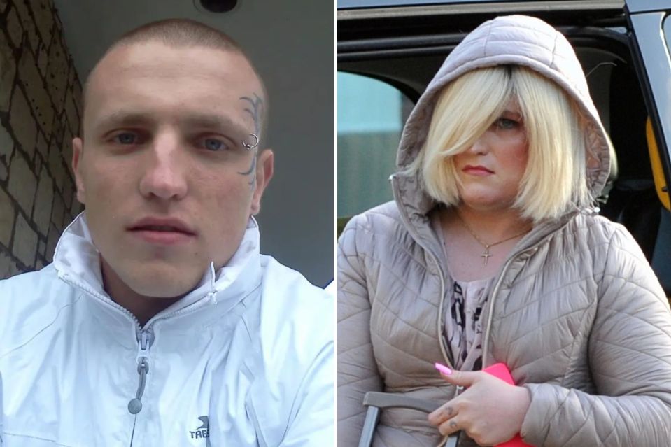 Isla Bryson, right, previously known as Adam Graham, left, has been convicted of two rapes