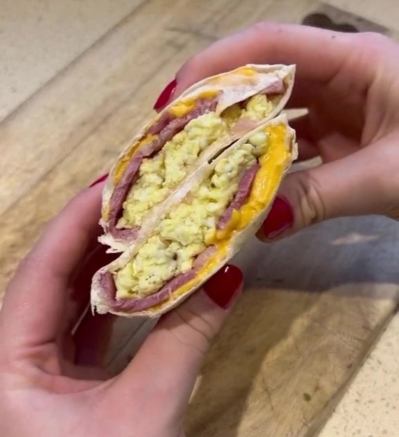 A foodie has shared how to make your own McDonalds' breakfast wrap