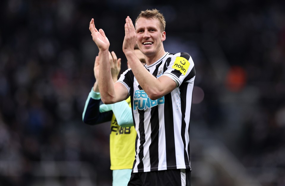 Dan Burn has become a cult hero since joining Newcastle from Brighton