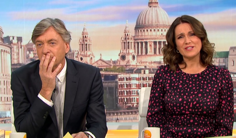 Richard Madeley misgendered a guest and pop star Sam Smith on Good Morning Britain today