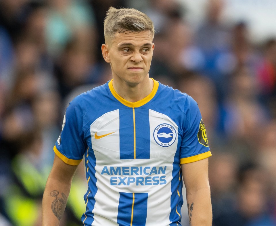 Leandro Trossard appears destined to leave Brighton