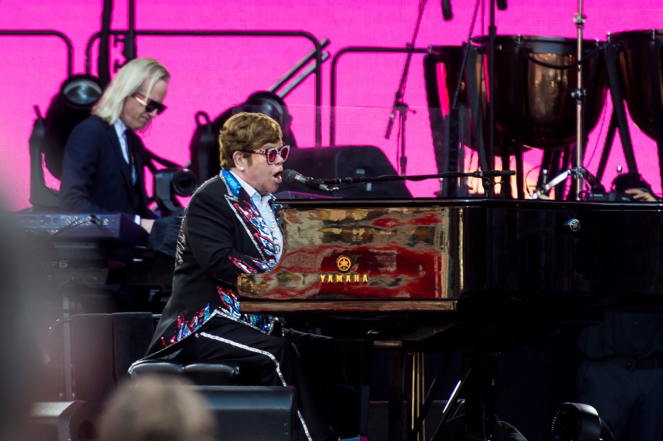 Sir Elton John is playing the Pyramid stage on the Sunday of the festival