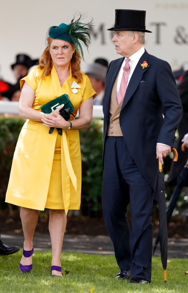 Andrew loved having a suite at the palace where he set up for marital life with Sarah Ferguson