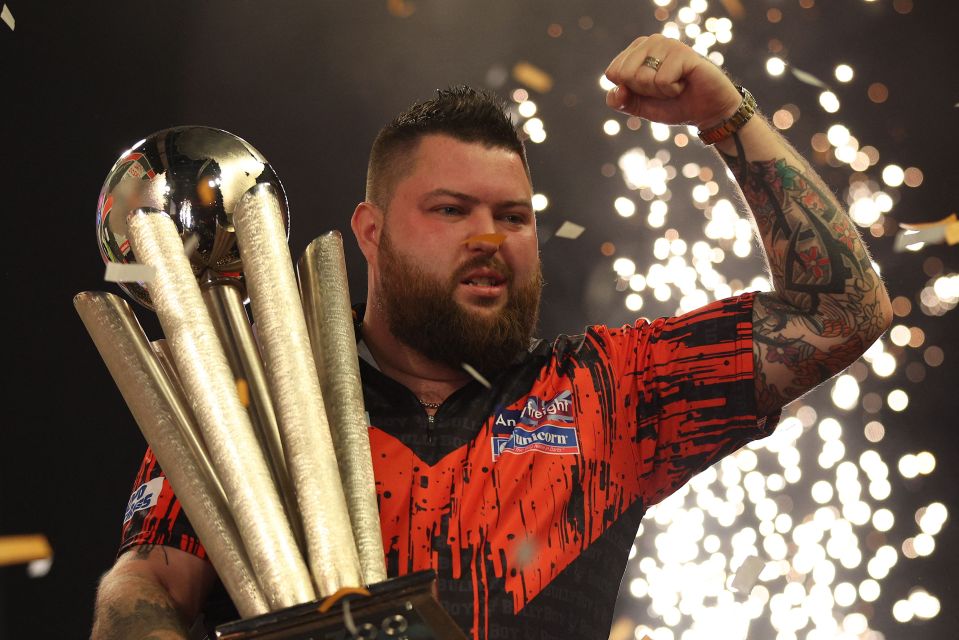 Michael Smith became world champion at the third time of asking in 2023