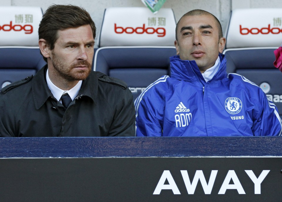 Roberto Di Matteo went on to replace Andre Villas-Boas