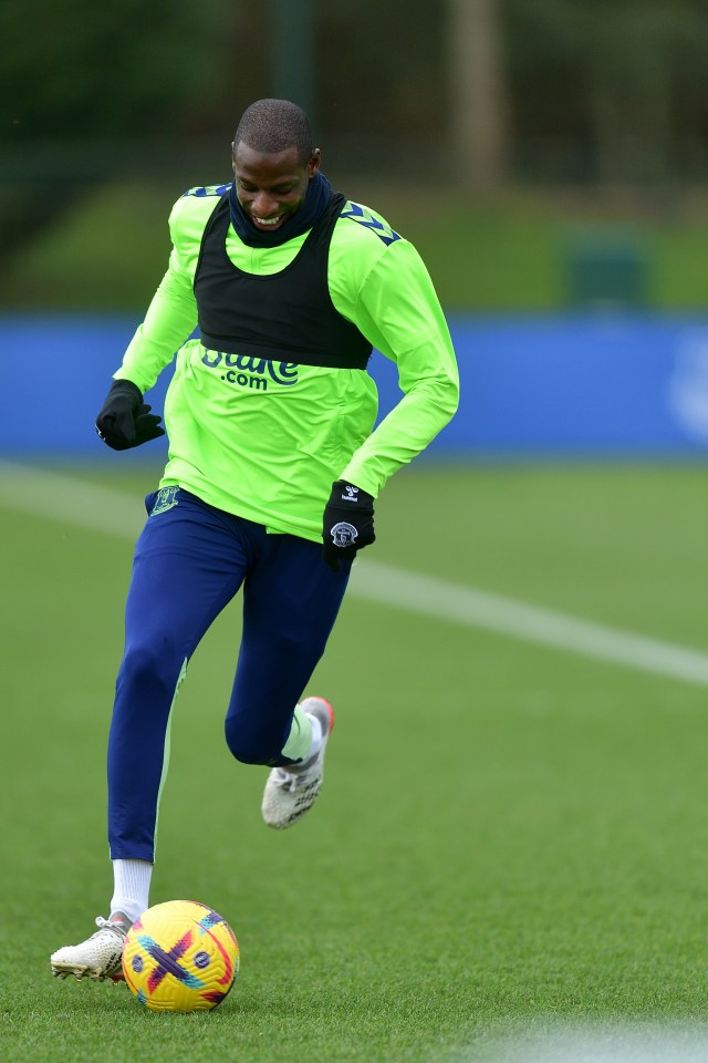 Abdoulaye Doucoure is training on his own after the bust-up