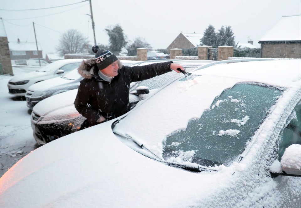 Brits in County Durham have woken to a snowy surprise