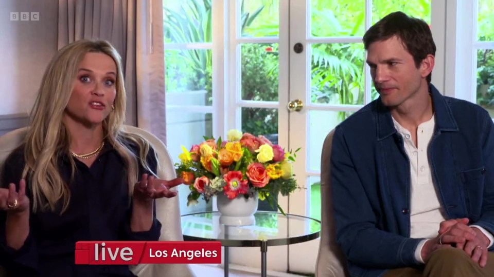 Reese Witherspoon and Ashton Kutcher were asked about investing in a football club